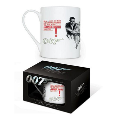 James Bond Dr. No Mug White/black (One Size)
