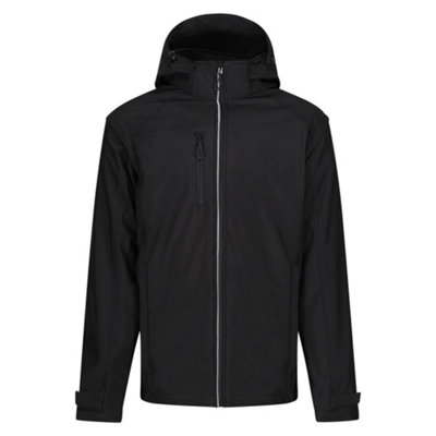 Regatta Professional Mens 4 In 1 Soft Shell Jacket Black (Xxl) from B&Q