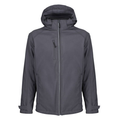  - Regatta Professional Mens 4 In 1 Soft Shell Jacket Seal Grey (3Xl)