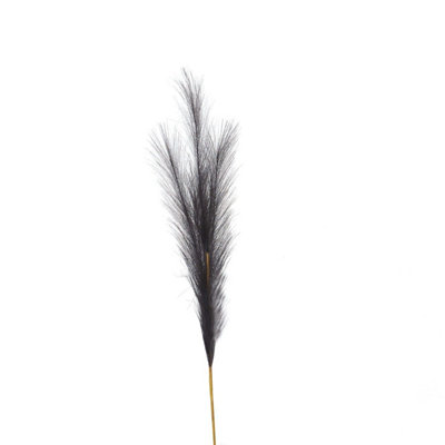B&Q -  Pampas Gr Artificial Flower Grey (120Cm X 30Cm X 30Cm)