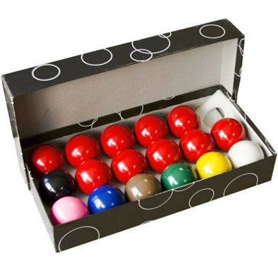 Powerglide Snooker Balls (Pack Of 17) Multicoloured (47.5mm) from B&Q