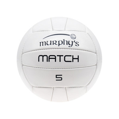 Murphys Match Gaelic Football White (5) from B&Q