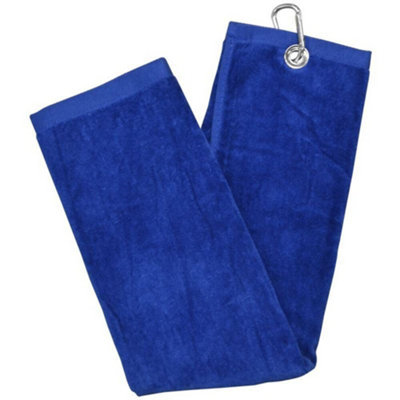 Longridge Golf Towel Blue (One Size) from B&Q
