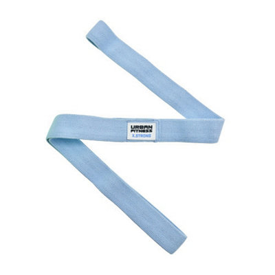 Urban Fitness Fabric Resistance Band Sky Blue (Extra Strong) from B&Q