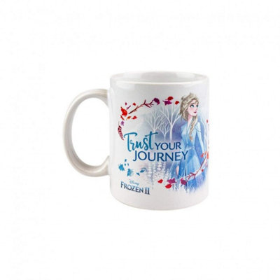 Disney Frozen Frozen Ii Trust Your Journey Mug White/blue (One Size) from B&Q
