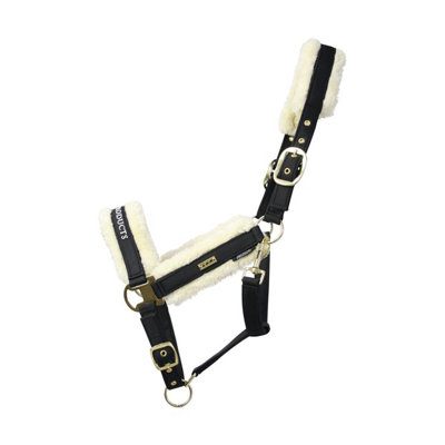 Supreme Products Royal Occasion Horse Headcollar Black (Full) from B&Q