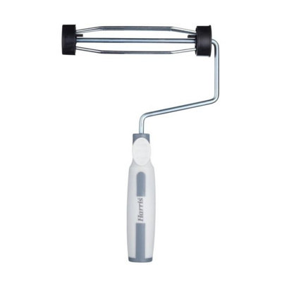 B&Q -  Seriously Good Work Smarter Paint Roller Frame Grey/white/silver (9In)