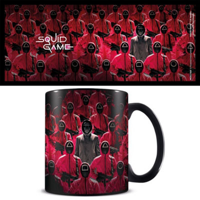 Squid Game Unisex Black Guards Mug In - Image 2