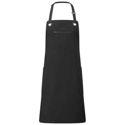 Premier Barley Recycled Full Apron Black/charcoal (One Size)