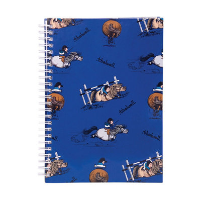 Hy Thelwell Collection Jumps Notebook Clic Blue (A5) from B&Q