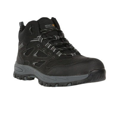 - Regatta Professional Mens Safety Boots Black/granite (7 Uk)