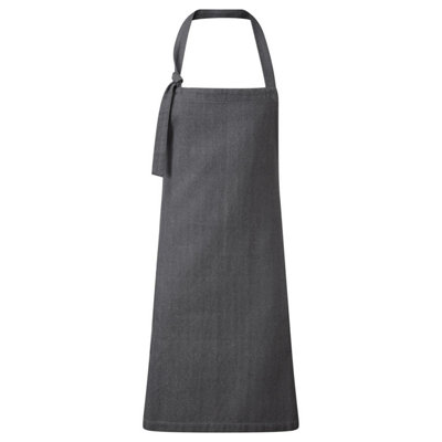 Premier Regenerate Sustainable Apron Grey Denim (One Size)