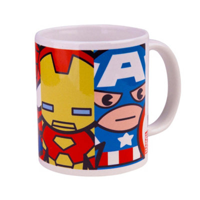B&Q -  Avengers Kawaii Mug Multicoloured (One Size)