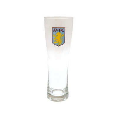 Aston Villa Fc Peroni Crest Pint Gl Clear (One Size) from B&Q