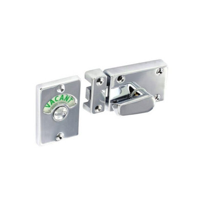B&Q Grey Securit Chrome Indicator Bolt Steel (63Mm)