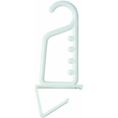 Chef Aid Overdoor Hanger White (One Size) from B&Q