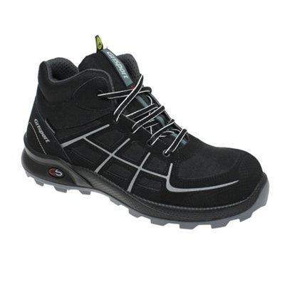 Grisport Mens Platform Safety Boots Black (9 Uk) from B&Q