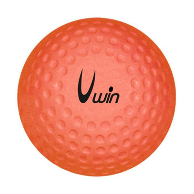 Uwin Dimple Hockey Ball Orange/black (One Size) from B&Q
