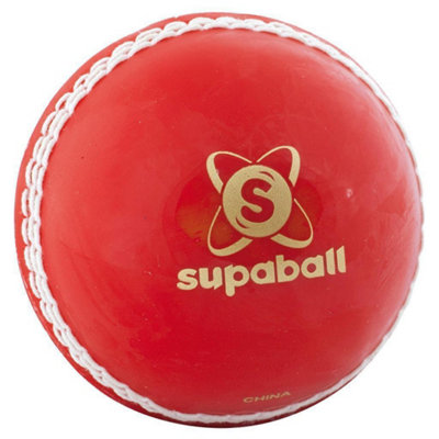 Readers Supaball Cricket Ball Red (One Size) from B&Q