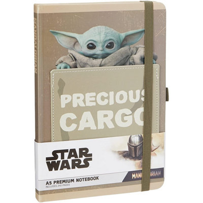 Star Wars: The Mandalorian Precious Cargo A5 Notebook Beige (One Size) from B&Q
