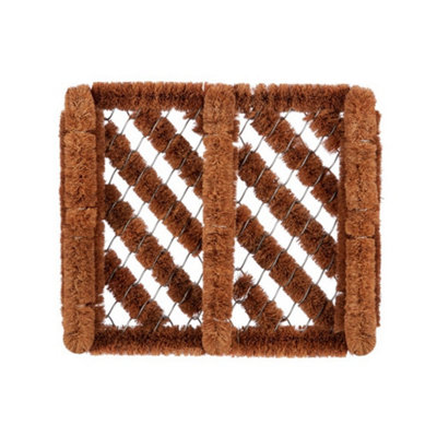 Groundsman Boot Scraper Mat Brown (36Cm X 33Cm) from B&Q