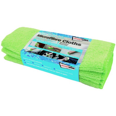 Streetwize Microfibre Towel (Pack Of 2) Green (One Size) from B&Q