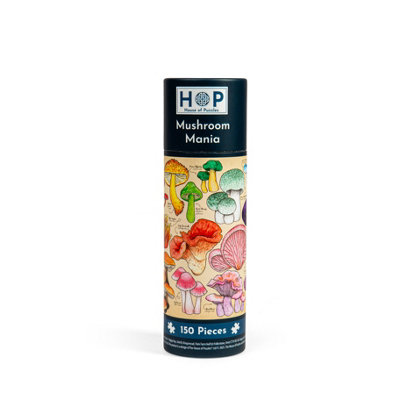 The House of Puzzles Mushroom Mania Puzzle Tube150 Piece from B&Q