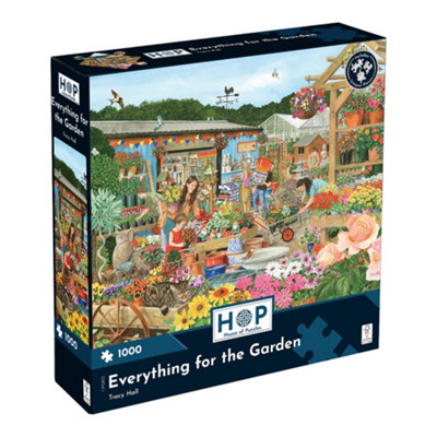 The House Of Puzzles Everything For The Garden 1000 Piece Jigsaw Puzzle Size 48