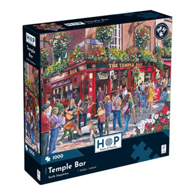 The House Of Puzzles Temple Bar 1000 Piece Jigsaw Puzzle - Image 6