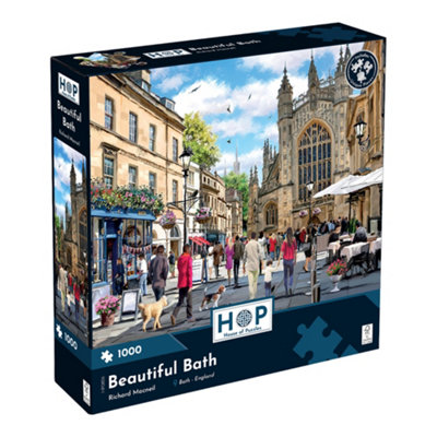 The House of Puzzles Beautiful Bath 1000 Piece Jigsaw Puzzle