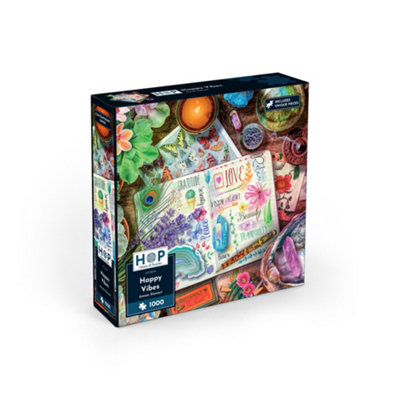 B&Q -  Happy Vibes1000 Piece Jigsaw Puzzle