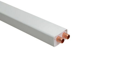 Talon 22mm X 3M Double Pipe Cover Cvd22/3 from B&Q