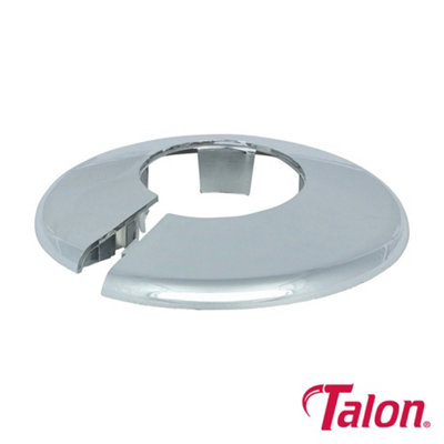 Timco Talon Pipe Collar Chrome28mm from B&Q