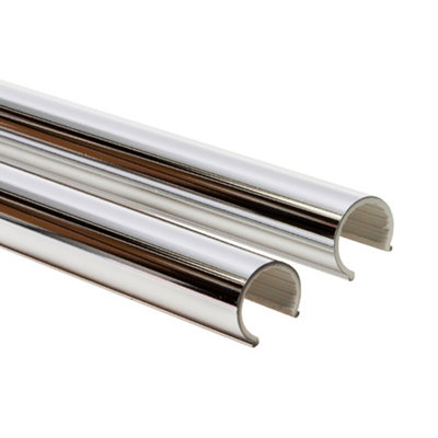 Talon Snappit Radiator Chrome Pipe Sleeve (Dia)15mmPack Of 10 from B&Q