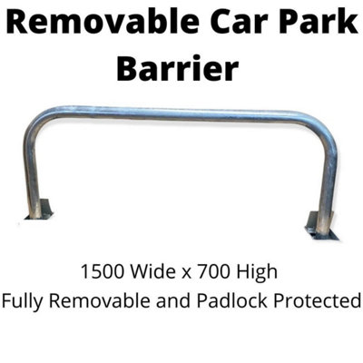 2M Lockable Removable Hooped Perimeter Barrier from B&Q