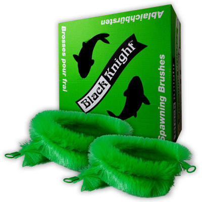 Black Knight Spawning Brush X2 150Cm X 14Cm Black from B&Q