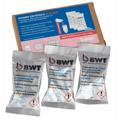 Bwt Power Crystals Central Heating CleanerSingle Dose from B&Q