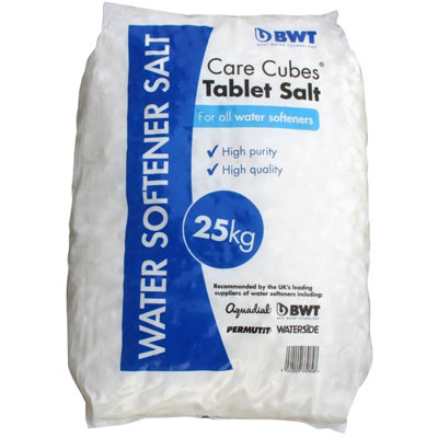 B&Q -  Care Cubes Water Softener Tablet Salt 25Tab