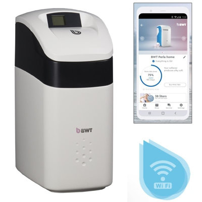 Bwt Ps15Ukwf Perla Silk Smart Enabled Luxury Water Softener 15L Model With Wifi from B&Q