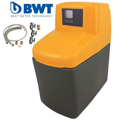 Bwt Cilsoft55 Series Luxury Water Softener + Installation Kit + 15mm Hoses from B&Q