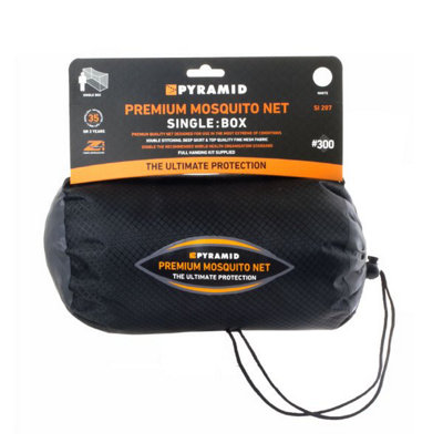 Pyramid Travel Products Pyramid Mosquito Box Net Single