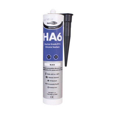 Bond It Bdha6Bl Bondit Ha6 Marine Silicone Black 310Ml from B&Q