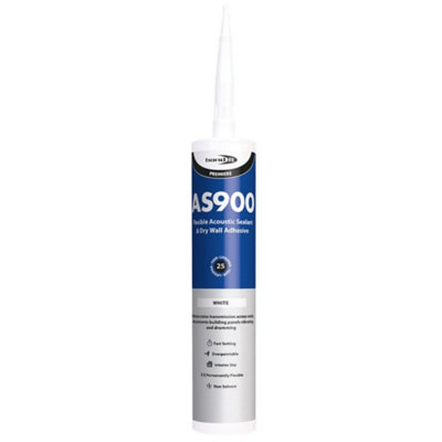 B&Q -  As900 Acoustic Sealant White 900Ml