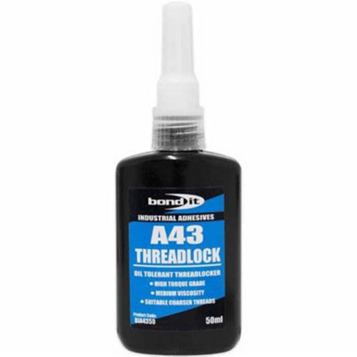 Bond It A43 Threadlock 50Ml Blue from B&Q
