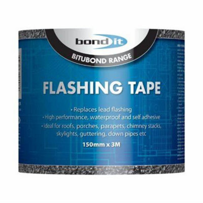 B&Q -  Flashing Tape 150mm X 10MetresBlack