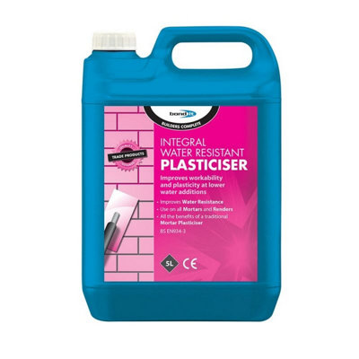 Bond it Bond-It Integral Water Resistant Plasticiser 5L from B&Q