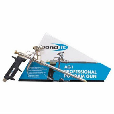 Expanding PU Foam Gun Professional Heavy Duty Chrome Polyurethane Applicator - Image 7