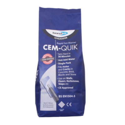  - Cem-Quick Bondit Quick Set Cement Quick Dry Rapid Set 3Kg