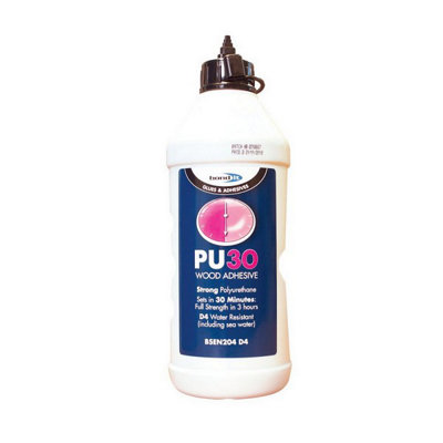 Bond It Bdapu375 30 Minute Pu Wood Adhesive 750G Bottle from B&Q
