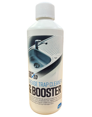 Problem Solved Grease Trap Cleaner And Booster 500Ml from B&Q